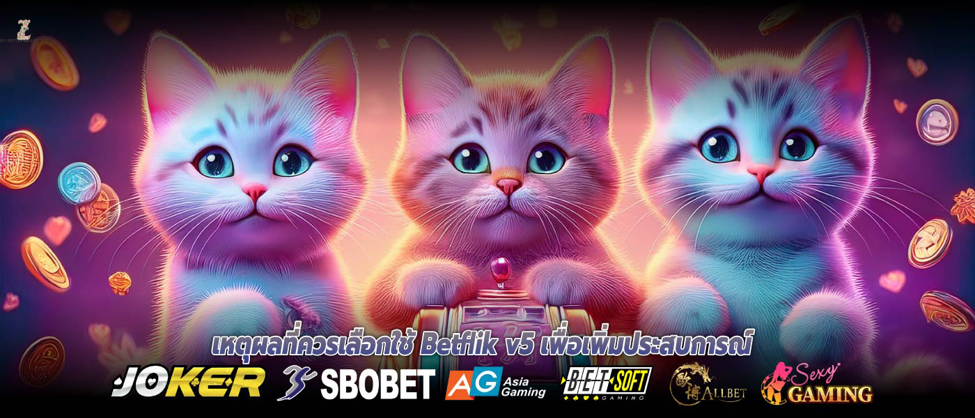 เหตุผลที่ควรเลือกใช้ Betflik v5 เพื่อเพิ่มประสบการณ์